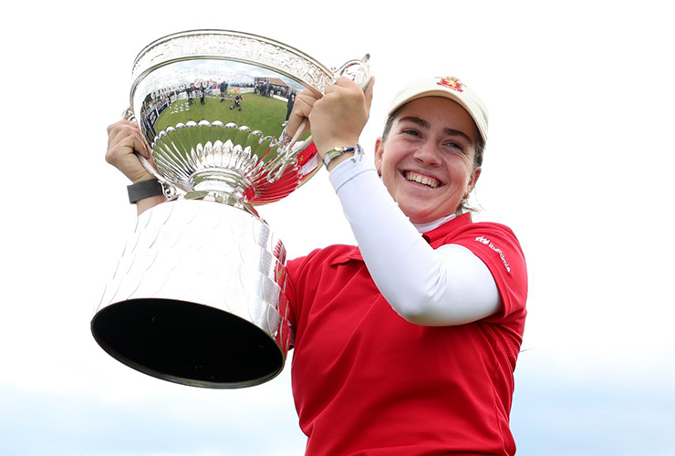 Paula Martin Sampedro wins the 122nd Women’s Amateur Championship at Nairn