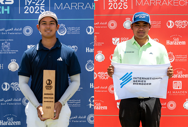 Filipino flag flying high in Morocco after cousins capitalise on ADT pathway to International Series event