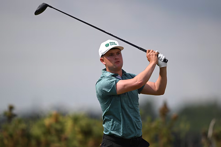 Two-time defending champ shoots 61 (!) to lead by six at U.S. Adaptive Open