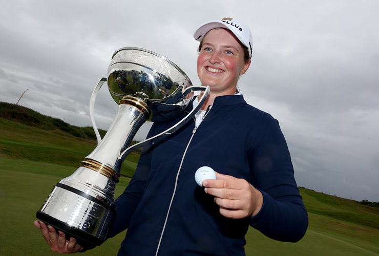 This says a lot about AIG Women’s Open favourite Lottie Woad: Lydia Ko is looking at phenom for swing tips