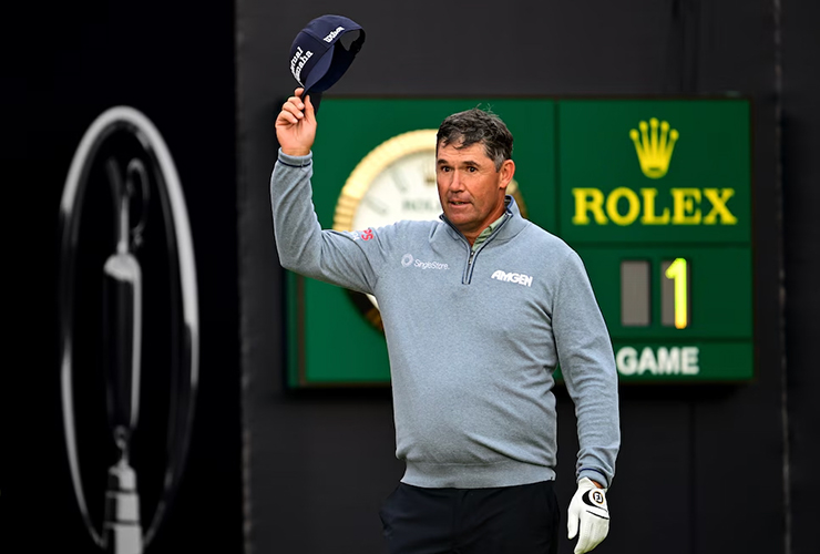The Open 2025: Padraig Harrington delivers all-time quote about hitting opening tee shot at Royal Portrush