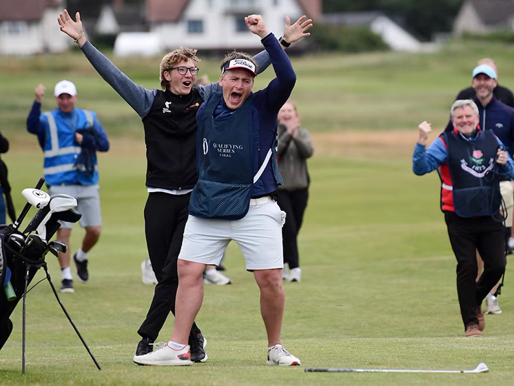 The Open 2025: Watch this Estonian amateur UNCORK one in long drive competition with Bryson DeChambeau