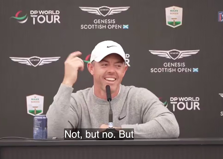 Rory McIlroy takes a (funny) shot at this PGA Championship venue