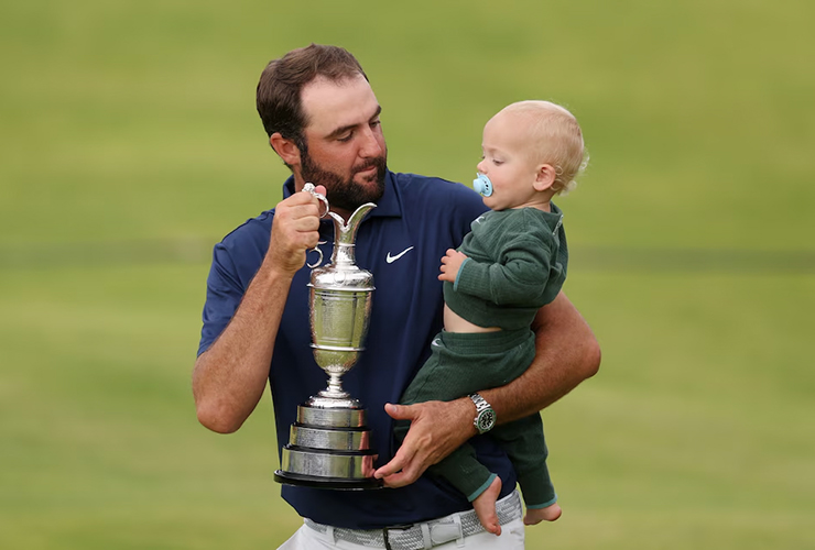 The Open 2025: You’ll literally never guess the first thing Scottie Scheffler noticed on the claret jug