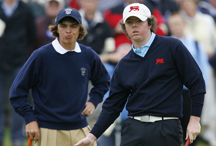 What tour pros looked like back when they played in the Walker Cup