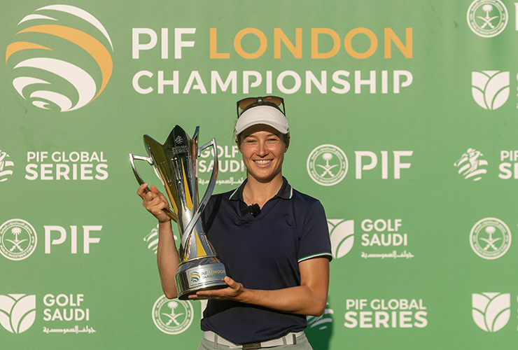 Germany’s Laura Fuenfstueck claims maiden tour win at PIF London Championship