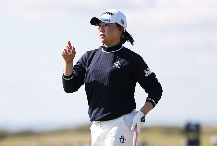 Eri Okayama and Rio Takeda lead Japanese charge in day one of AIG Women’s Open
