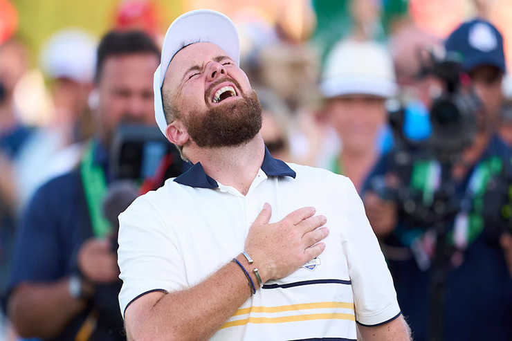 Shane Lowry’s dad shares the surprising thing his son told him about his Ryder Cup-clinching putt