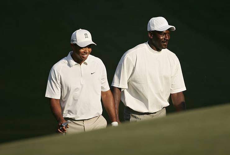 This old Tiger Woods-Michael Jordan scorecard belongs in a museum