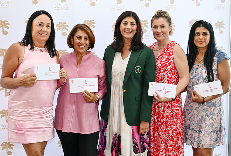 Majlis fairways turn pink in support of Breast Cancer Awareness