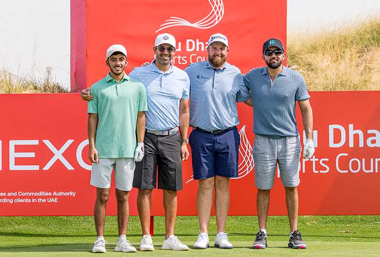Shane Lowry mixes with UAE royalty in Abu Dhabi HSBC Championship Pro-Am