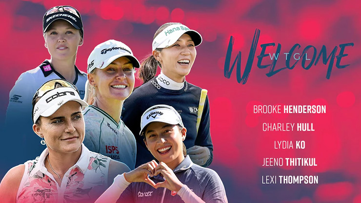 First players named for tech-fused WTGL, and they are among the biggest stars in women’s golf