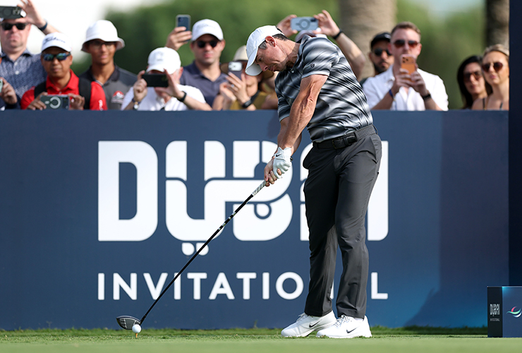 Rory McIlroy gets off to fast start to lead at Dubai Invitational