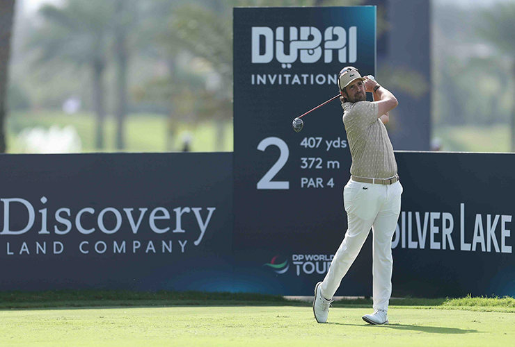 Nacho Elvira takes two shot lead into Sunday at Dubai Invitational, Lowry and McIlroy close behind