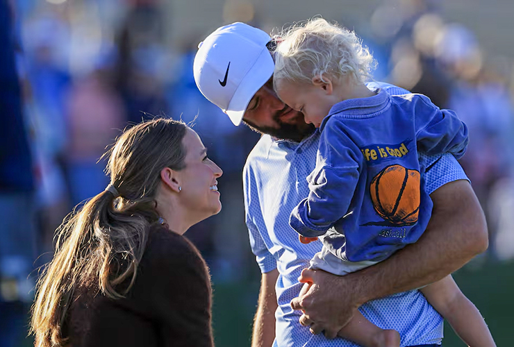 ‘Life is good’ for the Schefflers as Scottie collects 20th tour win to join Jack and Tiger on this historic list