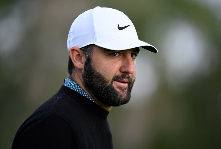 Scottie Scheffler picks up where he left off, makes 9 birdies in flawless 63