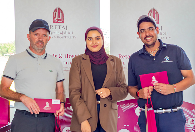Kevin Gahgan and Naeem Nanji the perfect Pinehurst Pairs in Qatar