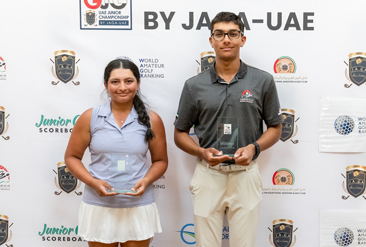 Ahmed and Chaudhuri secure CLUTCH TOUR starts via the GJG UAE Junior Championship by JAGA