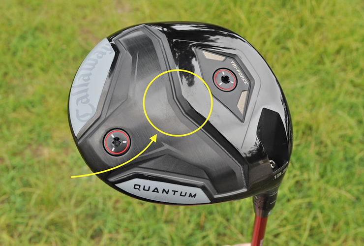 Callaway’s latest Quantum mini driver is turning heads on tour for a very specific reason