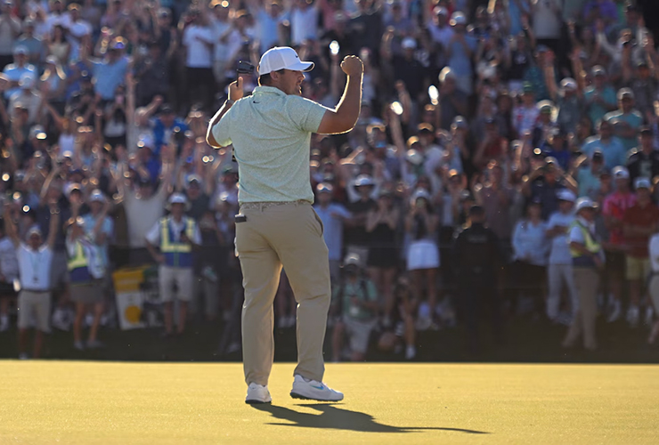 Chris Gotterup benefits from Hideki Matsuyama’s meltdown in Phoenix, collects second win of season