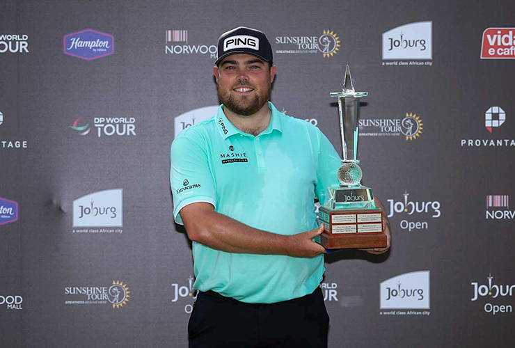 Dan Bradbury claims second Joburg Open crown on DP World Tour