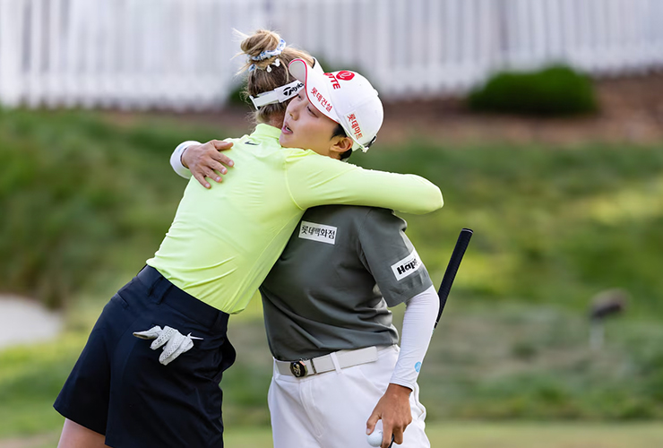 Nelly Korda makes run at Founders Cup, but this Korean star held on to win her eighth LPGA title