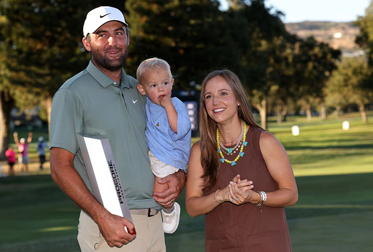 Scottie Scheffler withdraws from Houston Open ahead of birth of second child