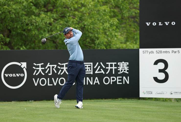 Alejandro Del Rey goes low to lead in Volvo China Open