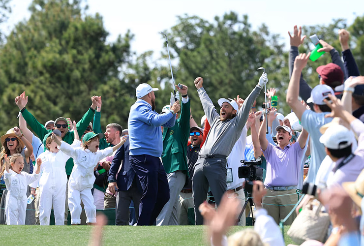 Masters 2026: Tommy Fleetwood continues family domination of the Par-3 Contest with epic hole-in-one