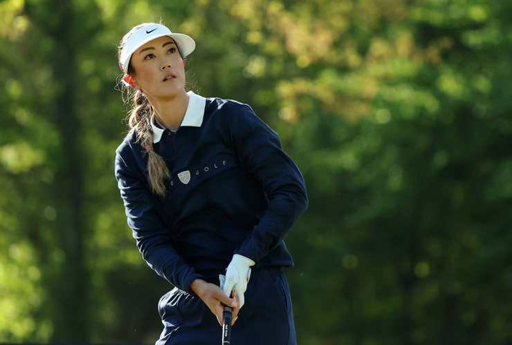 ‘Nervous’ Michelle Wie West shoots 82 in first competitive round in 3 years