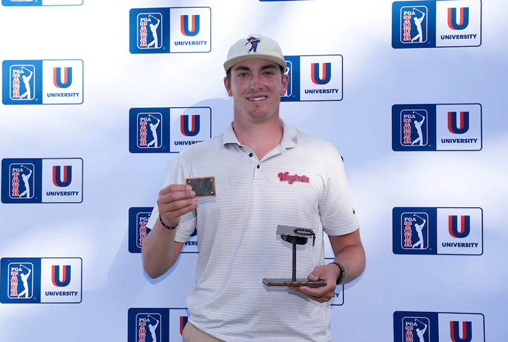 This college standout finished T-16 at NCAAs, but now has a PGA Tour card through 2027.